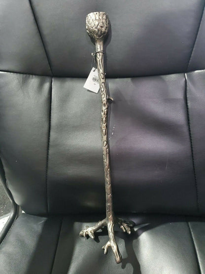 Acadia Taper Holder Silver LG