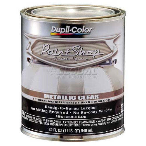 Dupli-Color Paint Shop Finish Special Effects Mid-Coat Clear Metallic Clear Coa