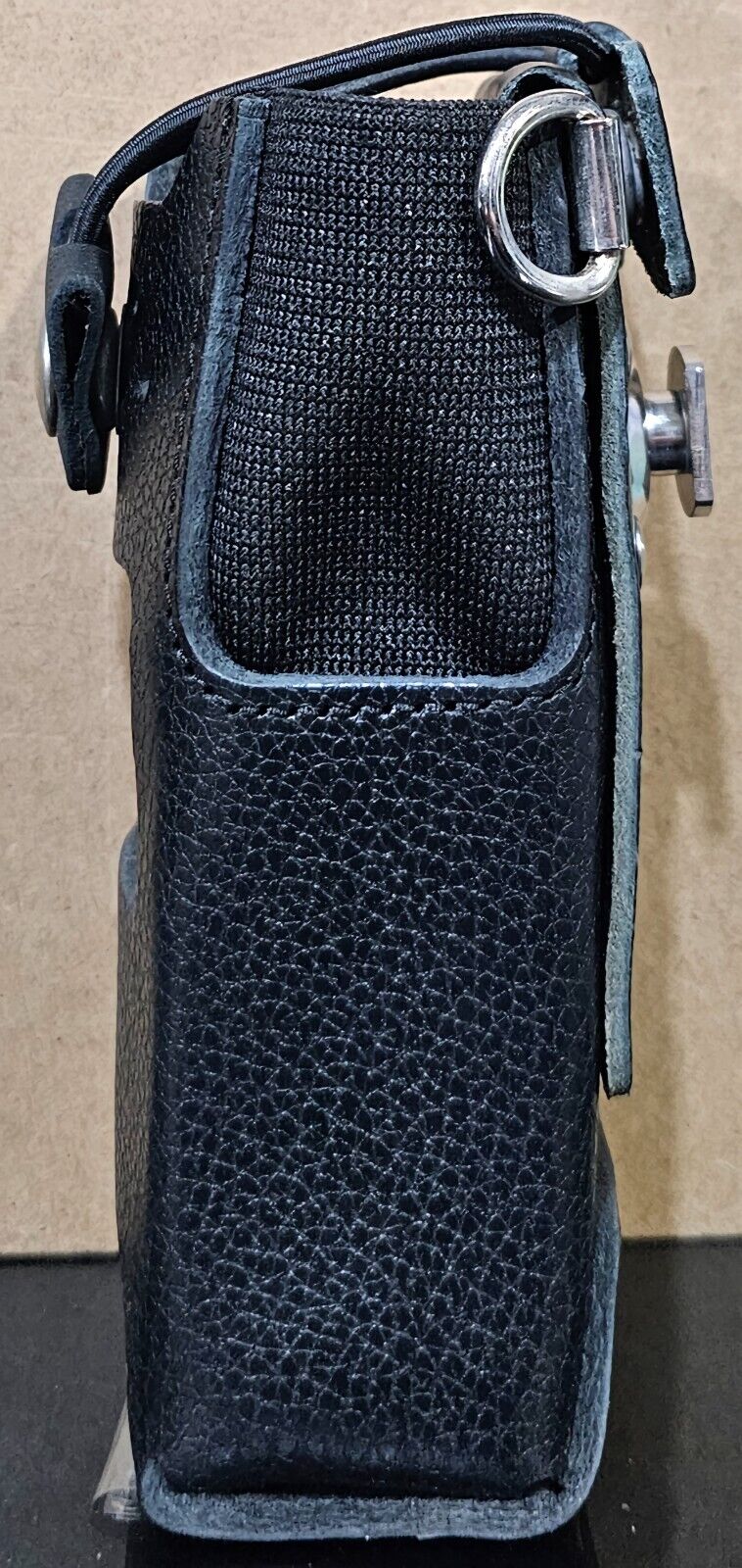 Caseguys (KW6080-3BWD) Hard Leather Two Way Radio Swivel Case Holder Holster