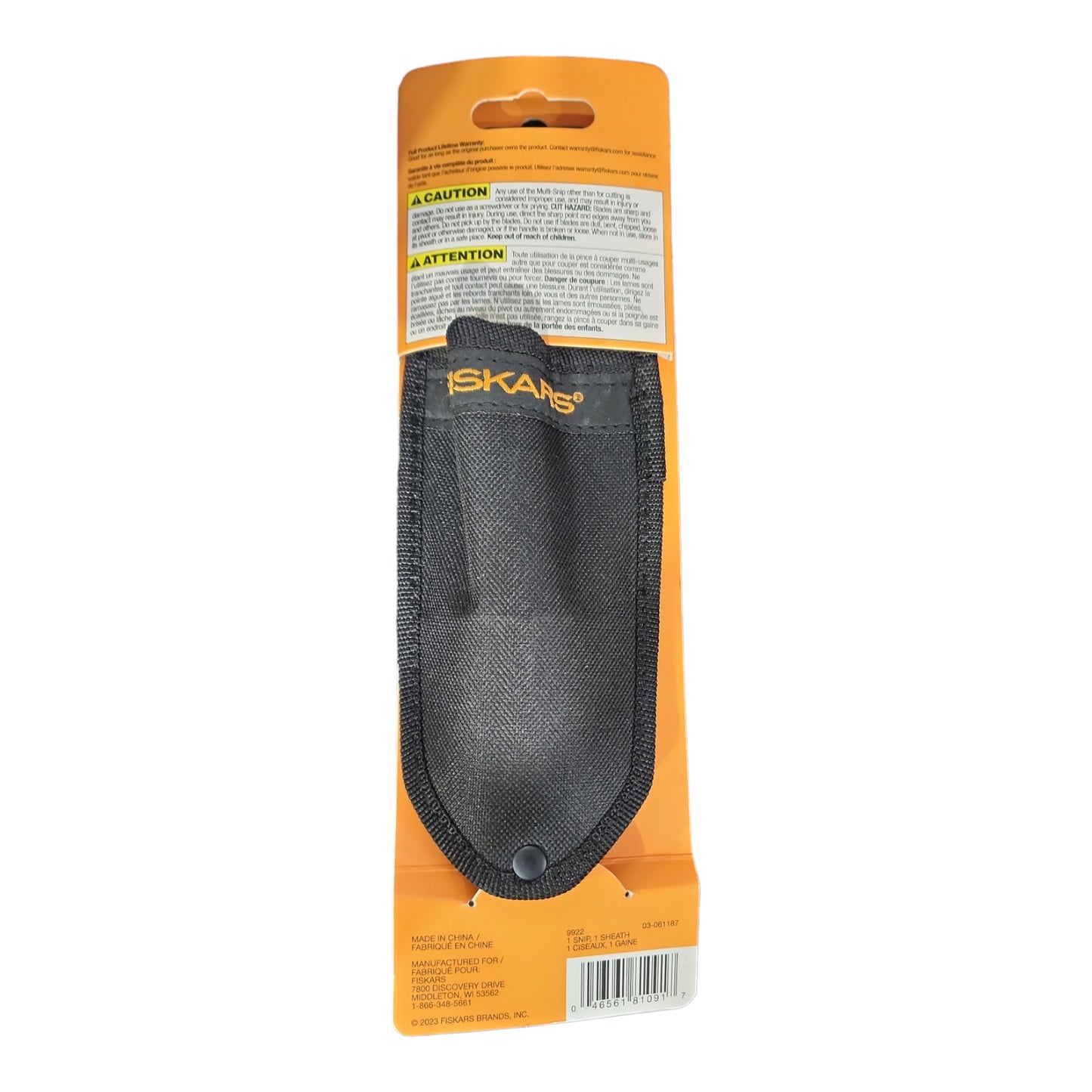 Fiskars Multipurpose Snips and Sheath