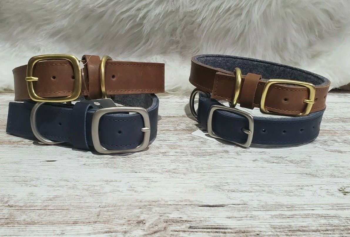 Room&Board Miles Leather Dog Collars,Various