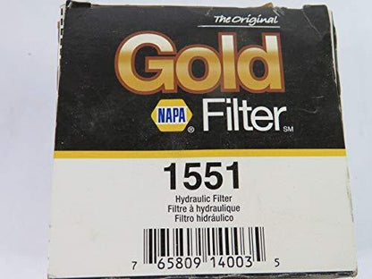 NAPA FILTERS 1551 HYD 5.2X3.66IN, SPIN ON, OIL FILTER, 1-12THREAD