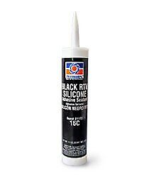 Permatex 81173 Black Silicone Adhesive Sealant, 12.9 oz