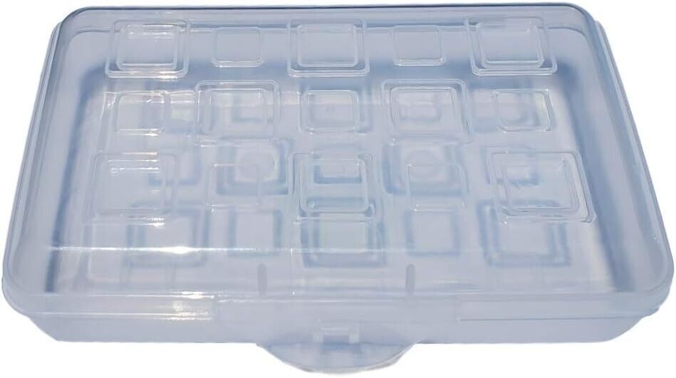 Sterilite Pencil Box with Splash Tint Lid (Clear)