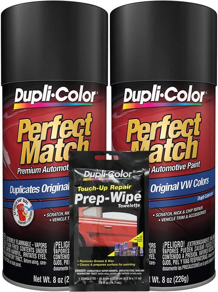 Dupli-Color Metallic Black Magic Exact-Match Automotive Paint Compatible with V