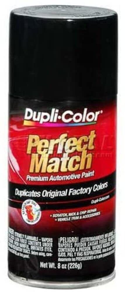 Dupli-Color Exact-Match Automotive Paint Universal Gloss Black 8 Oz. Aerosol -