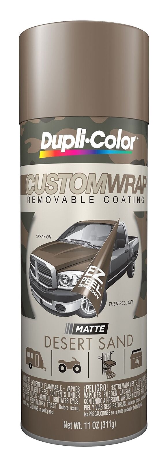 Dupli-Color CWRC851-6PK Custom Wrap Removable Coating - 11 fl. oz., (Pack of 6)