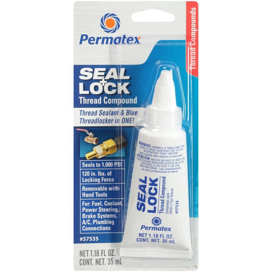 Permatex 57535 Seal & Lock Thread Compound (35ml), 1 Pack