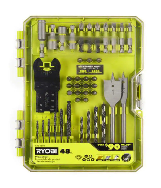 RYOBI 48 Piece Drill and Drive Set BRAND NEW READY TO SHIP A984802 03328721256