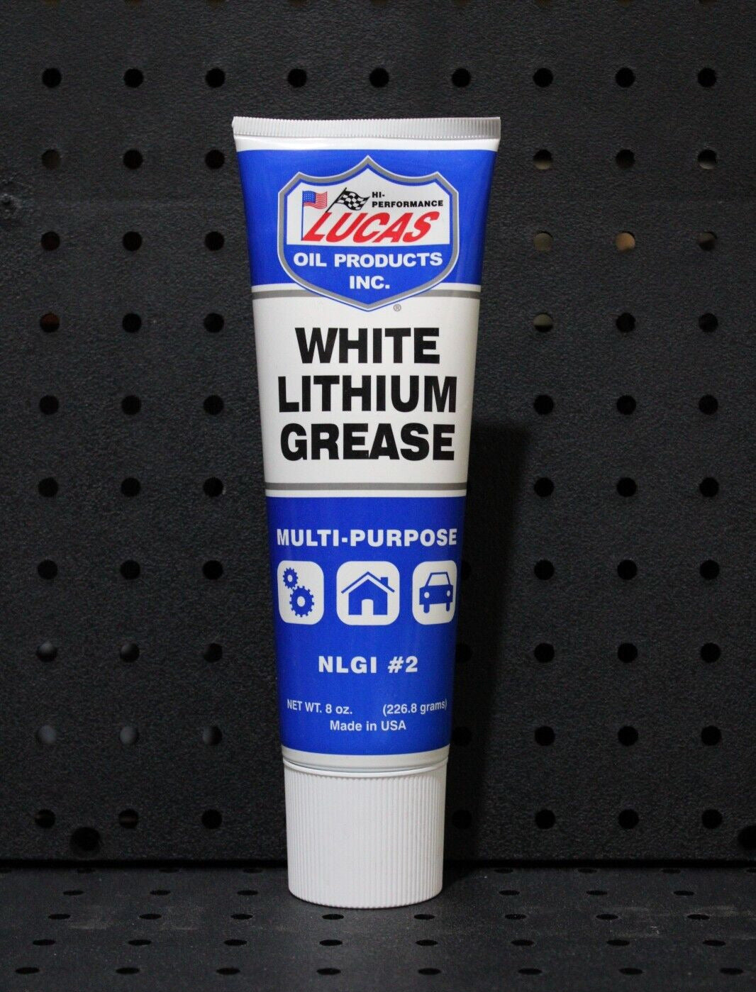 Lucas Oil 10533 White Lithium Grease - 8 oz. Squeeze Tube