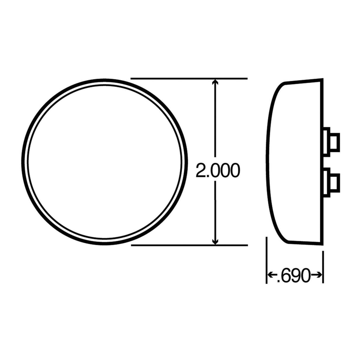 Truck-Lite (30200C) Marker/Clearance Lamp Kit