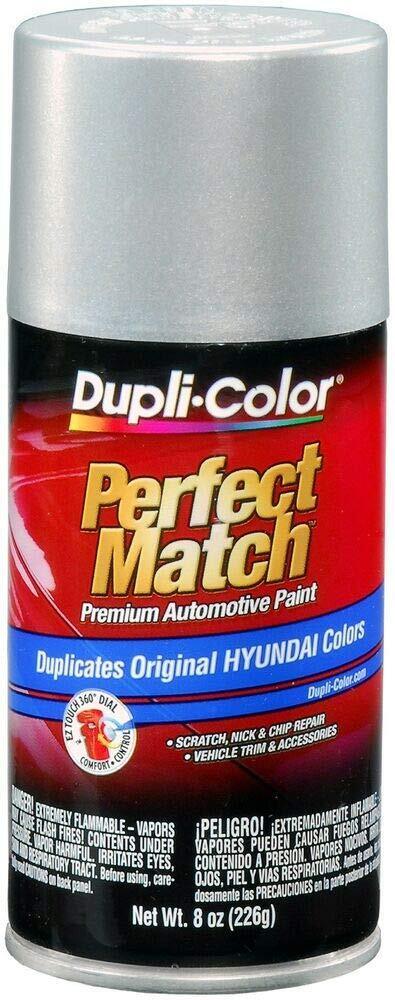 Dupli-Color BHY1800 Metallic Bright Silver Perfect Match Premium Paint (8 oz)