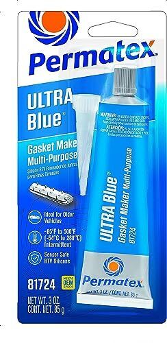 Permatex 81724 3 Oz Ultra Blue RTV Silicone Gasket Maker