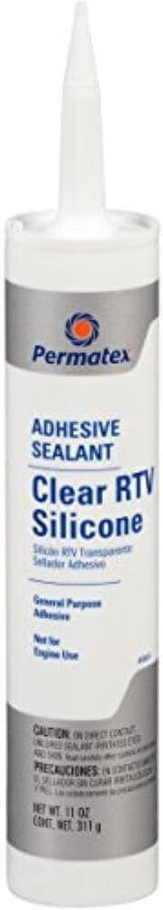 PERMATEX 66 RTV Silicone SEALANT Clear Paste 11 OZ Cartridge - 80855