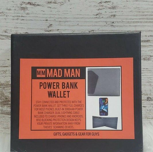 Mad Man Power Bank Wallet