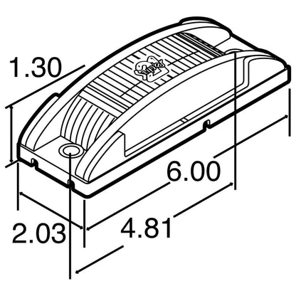 Genuine Truck-Lite Marker Lamp - 21002Y