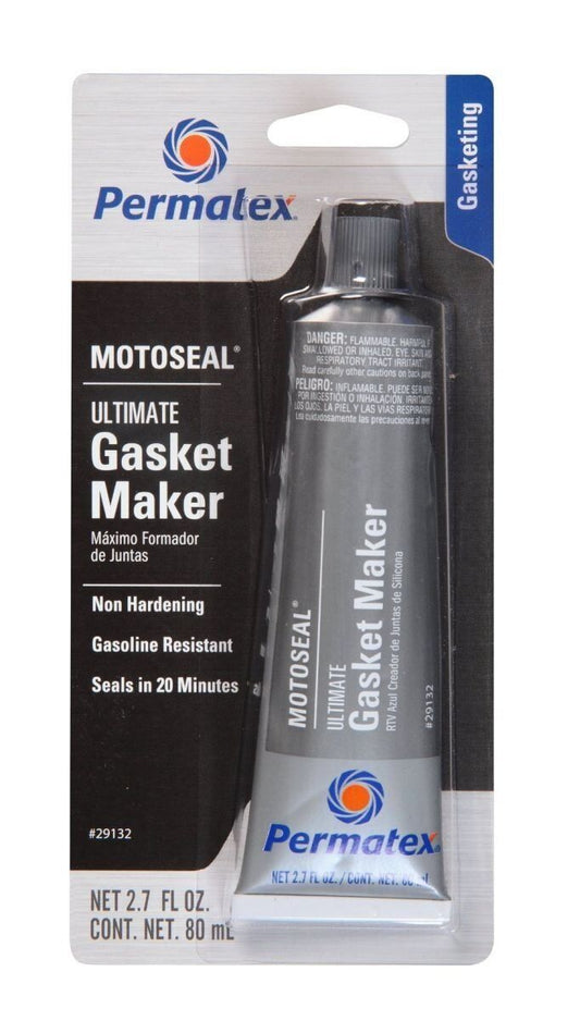 Permatex 29132 10 Pack 2.7 oz. MotoSeal 1 Ultimate Gasket Maker, Grey