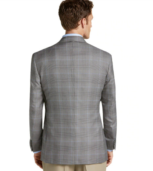 Reserve Collection Traditional Fit Glen Plaid Sportcoat  #13R3