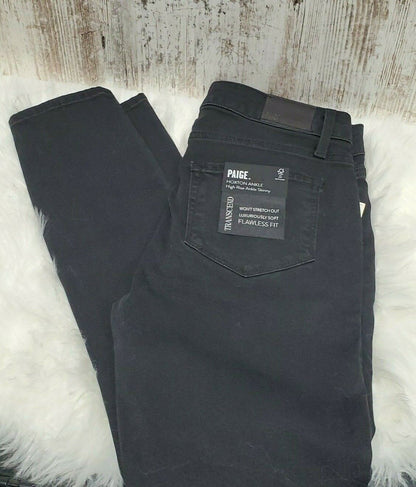 Paige Hoxton High-Rise Skinny Ankle Jeans,Jolene, Mag. Night,Various