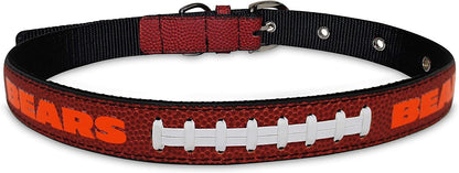 Pets First Best Dog Collar New NFL Signature PRO PVC-Leather Premium LARGE