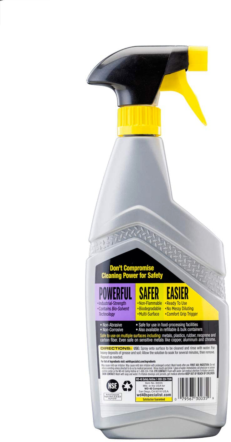 WD-40 - 30035 Specialist Cleaner & Degreaser, 32 OZ [Non-Aerosol Trigger]