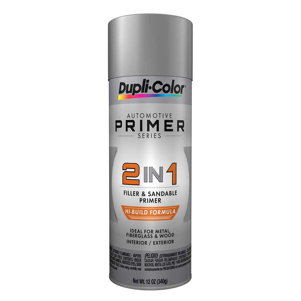 Dupli-Color DAP1700 2 in 1 Hi-Build Filler & Sand able Primer Aerosol 12 oz. (1)