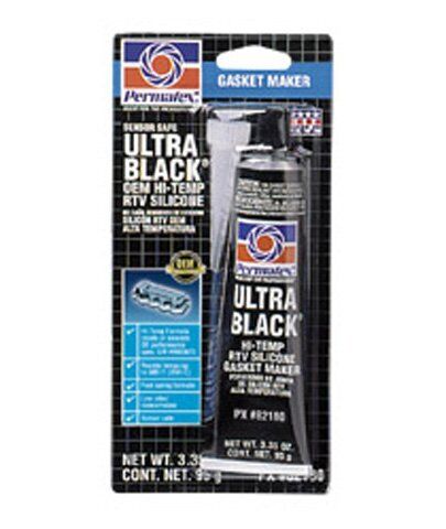 PERMATEX ULTRA BLACK GASKET MAKER 3.35 OZ TUBE, Manufacturer: PERMATEX, Manufac