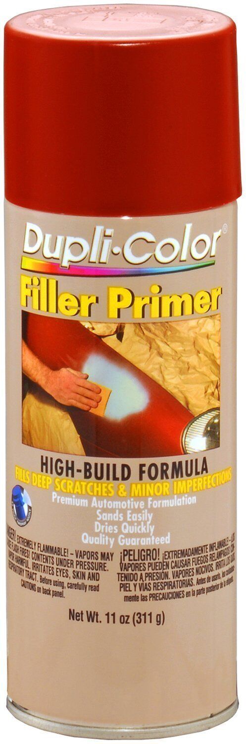 Dupli-Color Filler Primer Red 11 Oz. Aerosol - Lot of 6