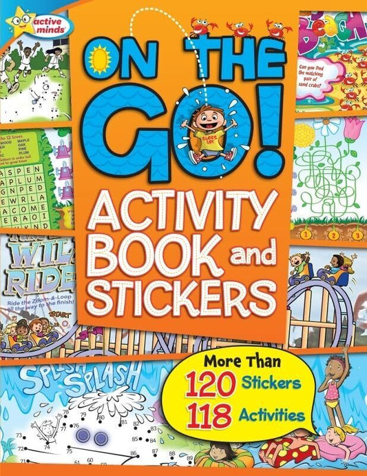 Active Minds on the Go!: Activity Book and Stickers