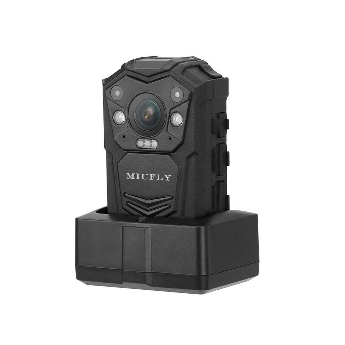 MIUFLY 1296P HD Waterproof Police Body Camera with 2 Inch Display, Night Visi...