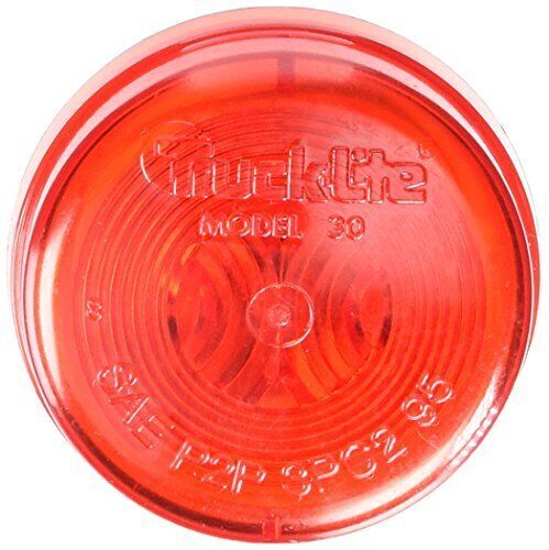 Truck-Lite 30200R Model 30 Marker Light Red 2 Round by Truck-Lite