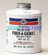 PERMATEX 80017 AVIATION FORM-A-GASKET #3 SEALANT 16 OZ BOTTLE