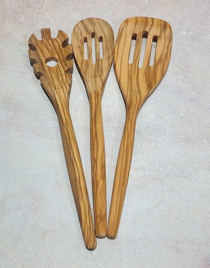 Moreno Olivewood Utensils, Various