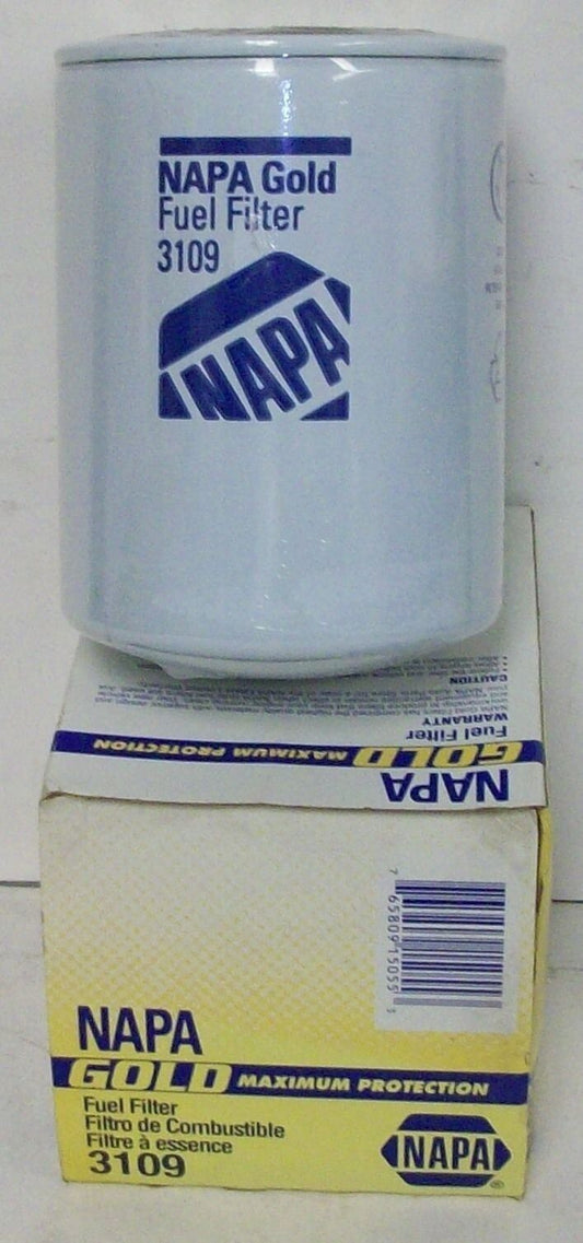 NAPA 3109 FUEL FILTER, SPIN-ON, 12-15 GPM, 10 MICRON