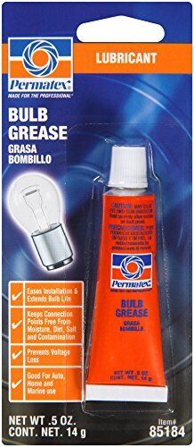 Permatex 85184-6PK Bulb Grease - 0.5 oz., (Pack of 6)