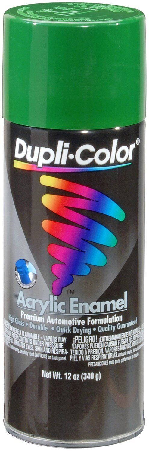 Dupli-Color (DA1630-6 PK Leaf Green Premium Enamel - 12 oz. Aerosol, (Case of 6)