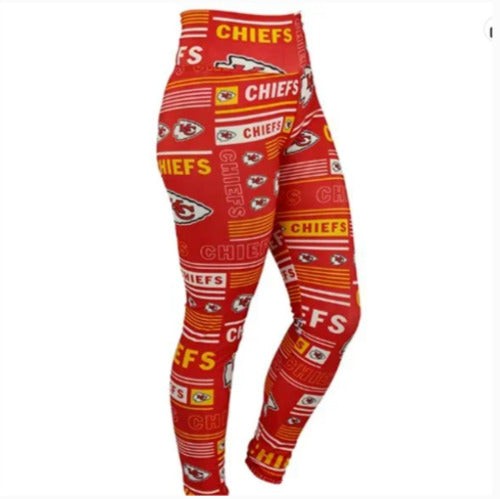 NFL Women's Team Column Leggings, Kansas City Chief's, XL