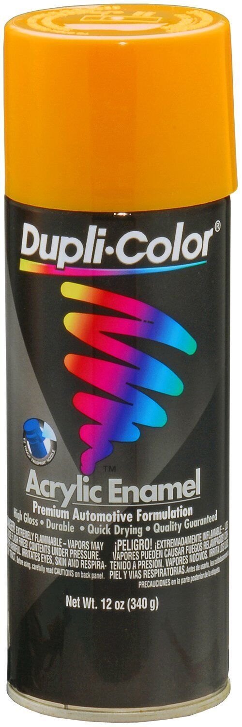 Dupli-Color (EDA166307-6 PK School Bus Yellow Premium Enamel - 12 oz. Aerosol,