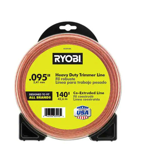 RYOBI 0.095 in. Premium Spiral Bulk Line