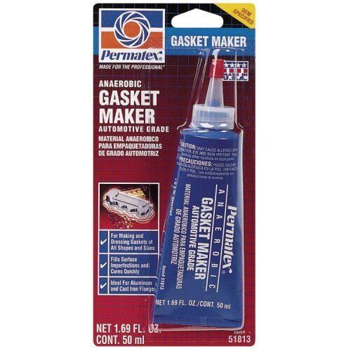 Permatex 4 Pack 51813 Anaerobic Gasket Maker - 50 ml Tube (518)