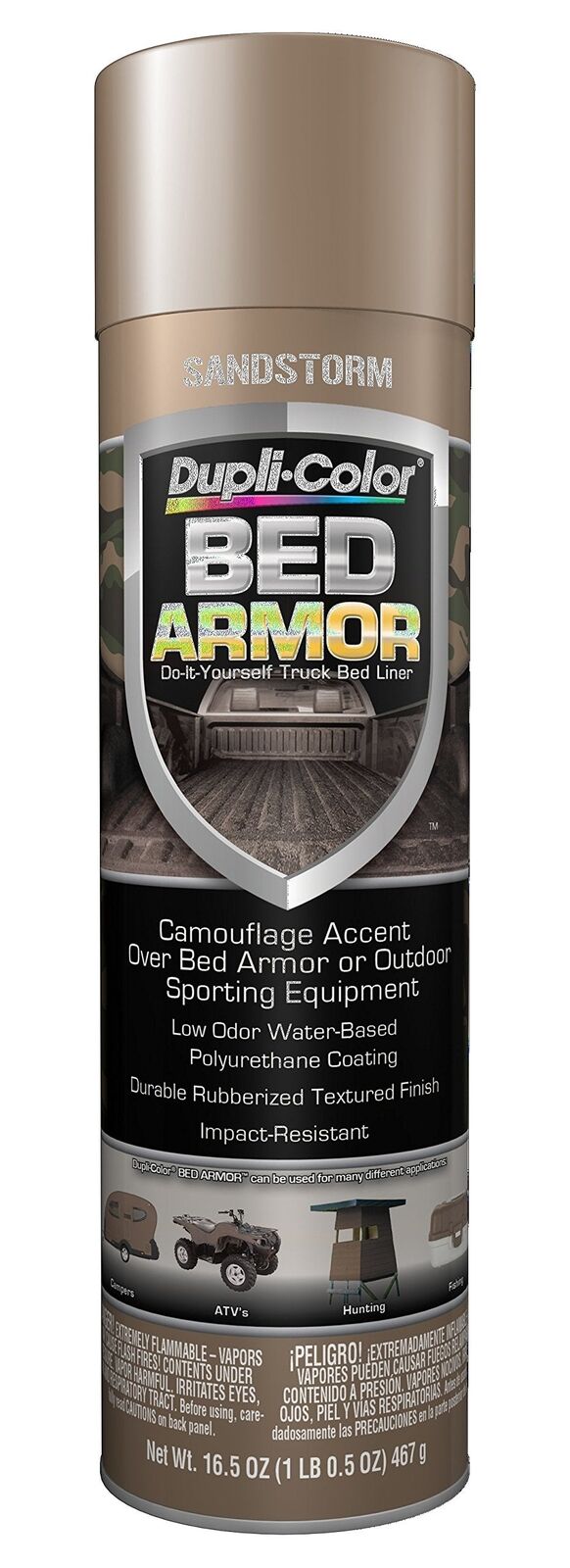 Dupli-Color BAA2030-6PK Truck Bed Armor - 16.5 fl. oz, (Pack of 6)