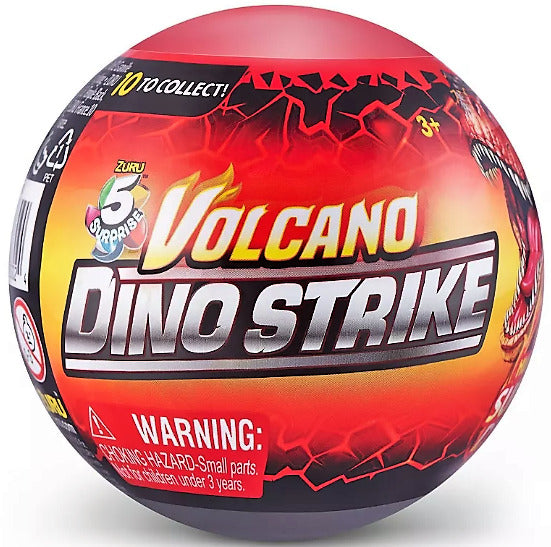 LOT OF 3 - ZURU Volcano Dino Strike Trap Build Hunt