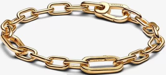 AUTHENTIC PANDORA ME 14K Gold Plated Link Chain Bracelet (569662C00)