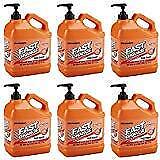 Permatex 25219 Fast Orange Pumice Lotion Hand Cleaners, Citrus, Bottle with Pum