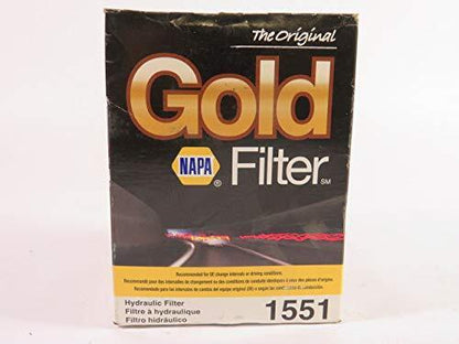 NAPA FILTERS 1551 HYD 5.2X3.66IN, SPIN ON, OIL FILTER, 1-12THREAD