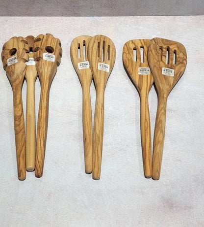 Moreno Olivewood Utensils, Various