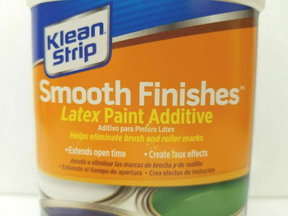 Klean Strip Latex Paint Additive 1 Qt Extend Open Time No Brush Roller Marks NEW