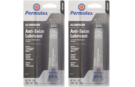 Permatex 81343 Anti-Seize nBTmv Lubricant, 1 Ounce Tube (2 Pack)