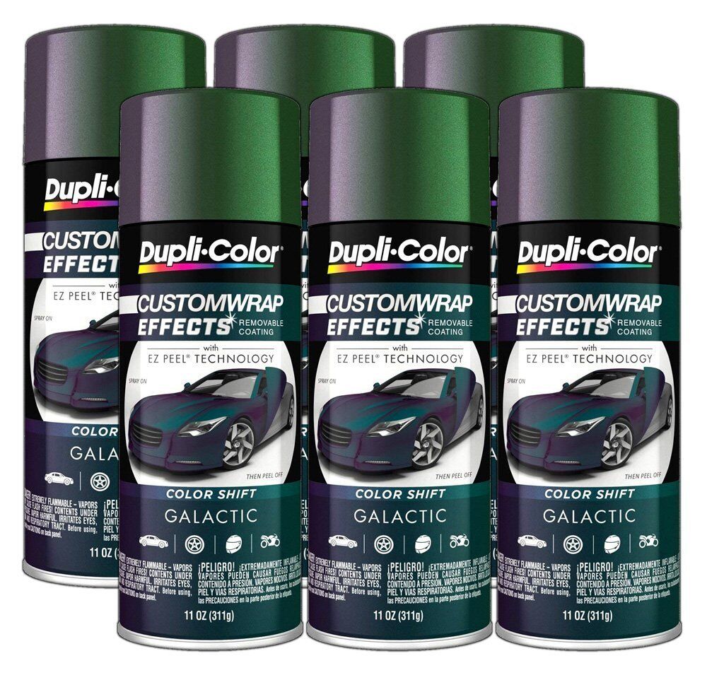 Dupli-Color Galactic Custom Wrap Effects Spray Paint 11 oz. - (Pack of 6)