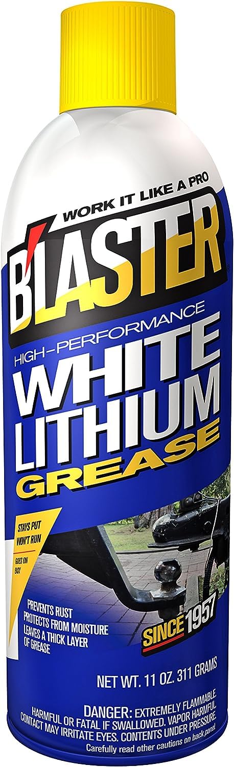 Belgrade Parts & Service, Inc. B'laster 16-LG High-Performance White Lithium Grease - 11-Ounces